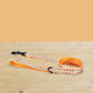 Personalized Sunflower Floral Dog Collar and Leash Set, Engraved Name Buckle