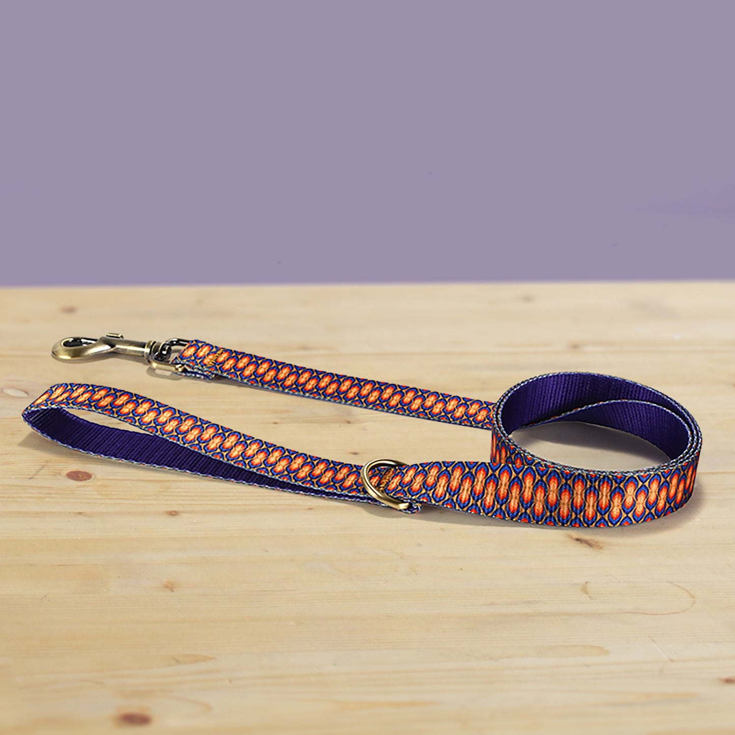 Personalized Dog Collar and Leash Set, Engraved Name Buckle, Nylon Fabric, Lightweight Dog Accessories