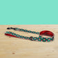Personalized Christmas Dog Collar and Leash Set, Engraved Name Buckle, Handmade Pet Accessory