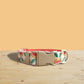 Personalized Floral Dog Collar Set, Engraved Buckle, Leash, Bowtie, Tea Flower Design