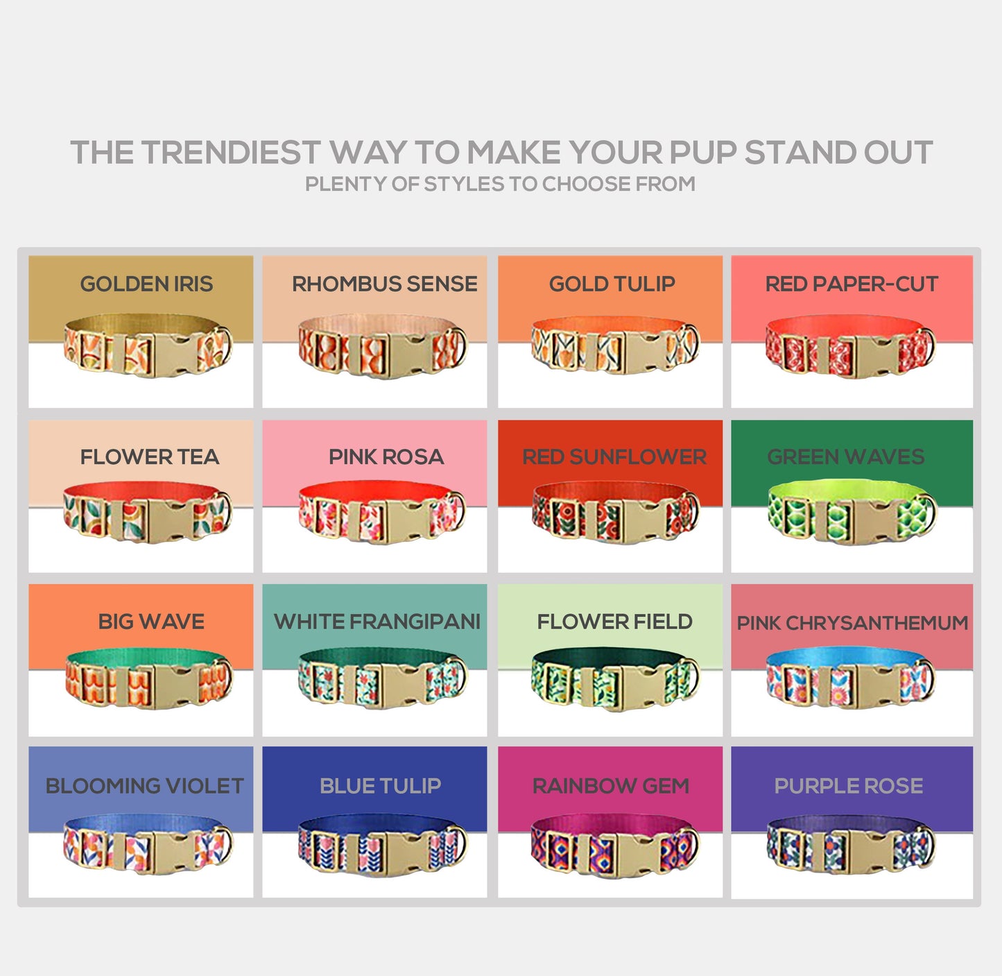 Personalized Dog Collar and Leash Set with Bowtie – Custom Engraved Name Buckle