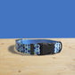 Personalized Blueberry Dog Collar and Leash Set, Engraved Name Buckle, Lightweight Nylon Pet Accessory