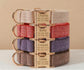 Personalized Red Tweed Dog Collar with Engraved Gold Buckle – Bow Tie Pet Accessory