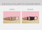 Personalized Red Daisy Dog Collar and Leash Set, Engraved Buckle, Nylon Fabric