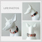 Personalized Dog Collar, Desert Dunes Pattern, Lightweight Nylon, Engraved Buckle