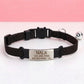 Personalized Cat Collar with Bell, Breakaway Safety Buckle, Adjustable Kitten Collar (8 Colours)