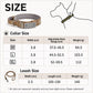 Personalized Tactical Dog Collar with Handle, Heavy Duty Reflective Nylon K9 Collar, Adjustable Military Training Collar for Large Dogs