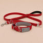 Tactical Dog Collar with Control Handle, Heavy Duty Lightweight Nylon Personalised Collar, 4 Colors, Reflective Adjustable K9 Dog Collar