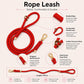 Personalized Red Velvet Dog Harness Set | Dog Collar Leash Bow Flower Poop Bag | Custom Name | Mix & Match 7-Piece Set