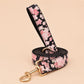 Black Floral Dog Harness, Custom Name Collar Optional Matching Leash Bow | Mix & Match 7-Piece Set XS S M L XL