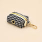 Personalized Houndstooth Dog Harness | Custom Name Collar Leash Bowtie Poop Bag | Mix & Match Walking Set | Check Print XS-XL