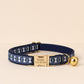 Floral Embroidered Cat Collar, Engraved Name Buckle, Adjustable Kitten Pet Collar